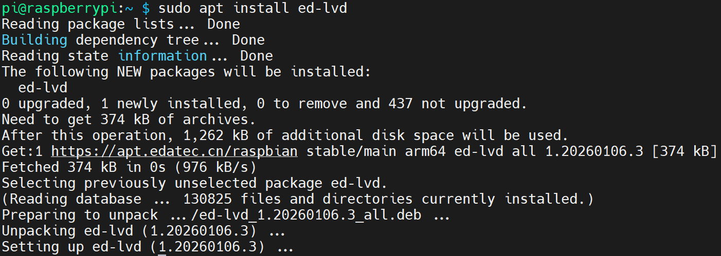ed-lvd-install