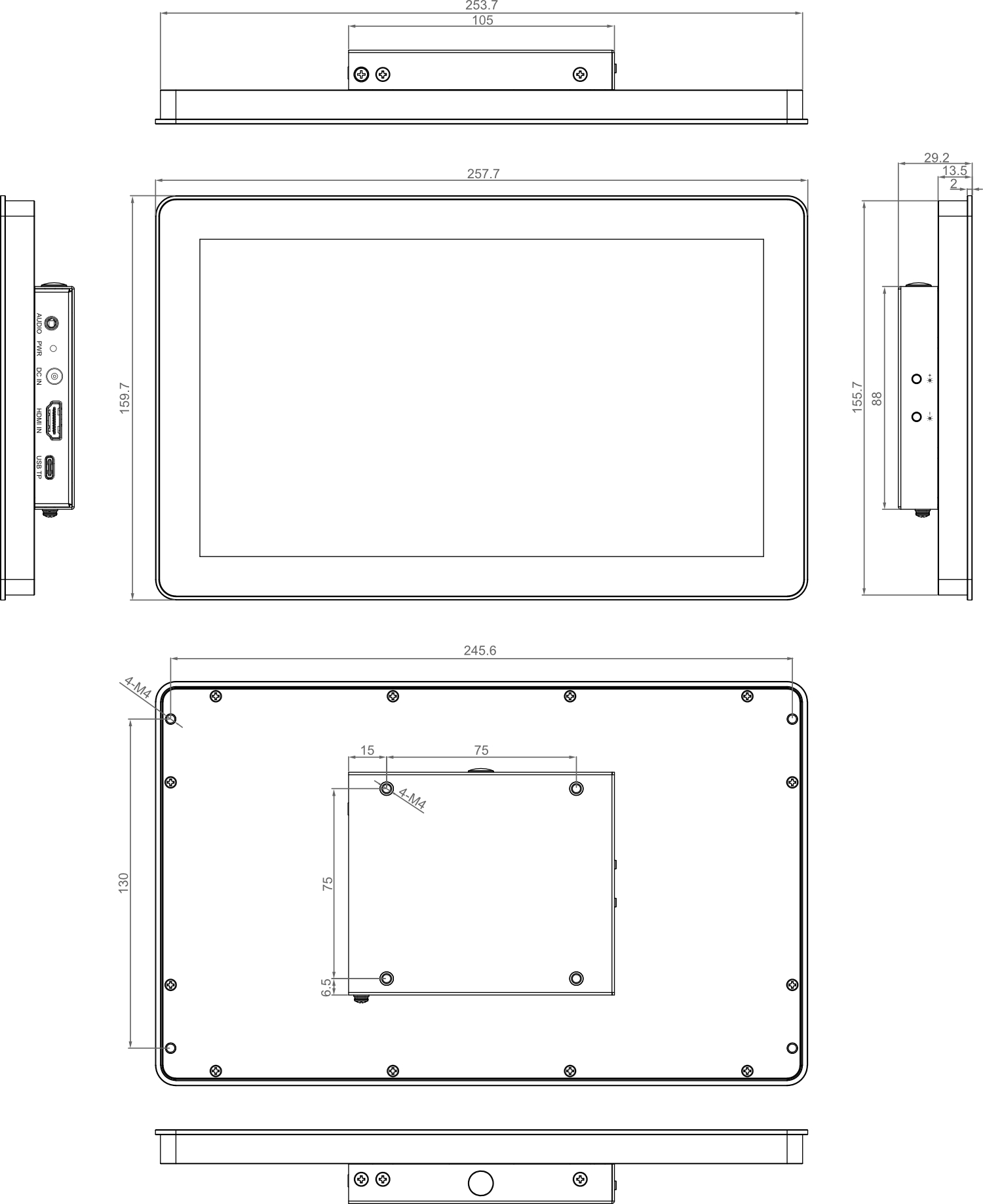 monitor-101c-dimension