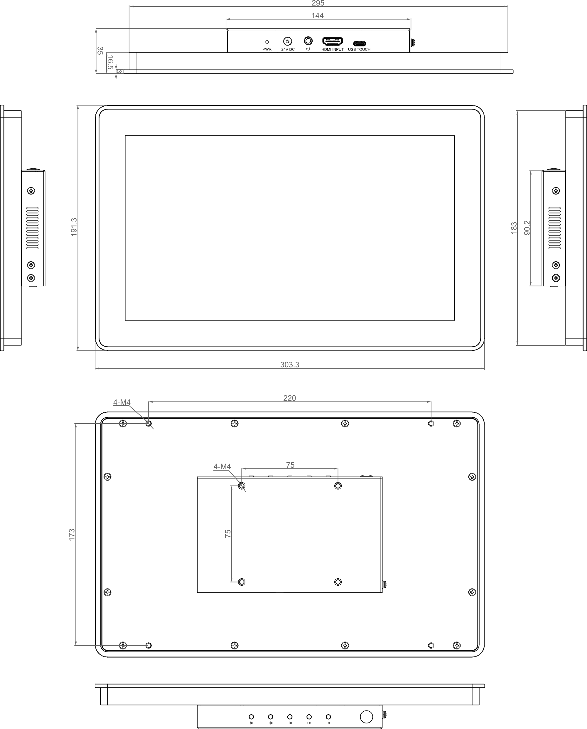 monitor-116c-dimension