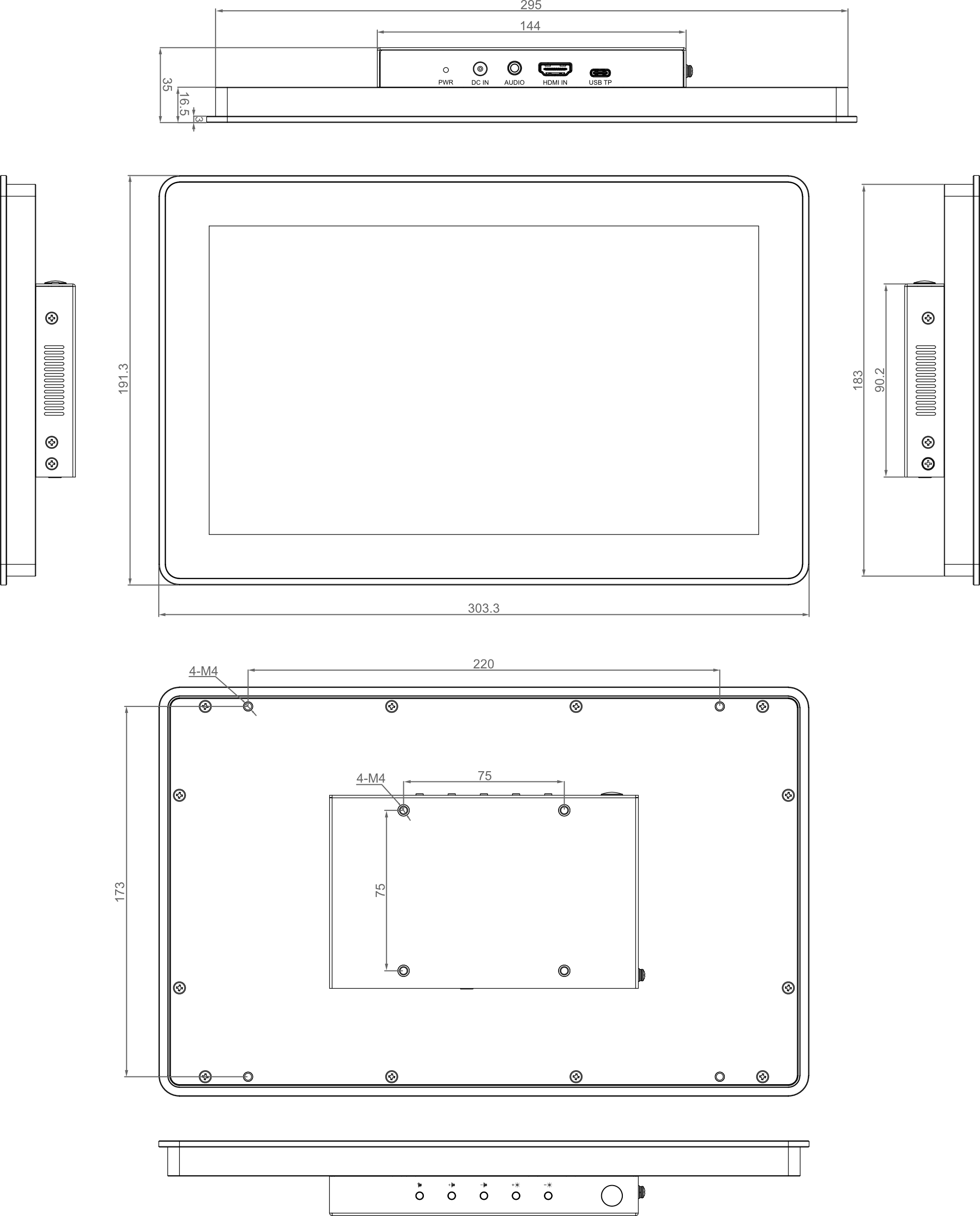 monitor-116c-dimension