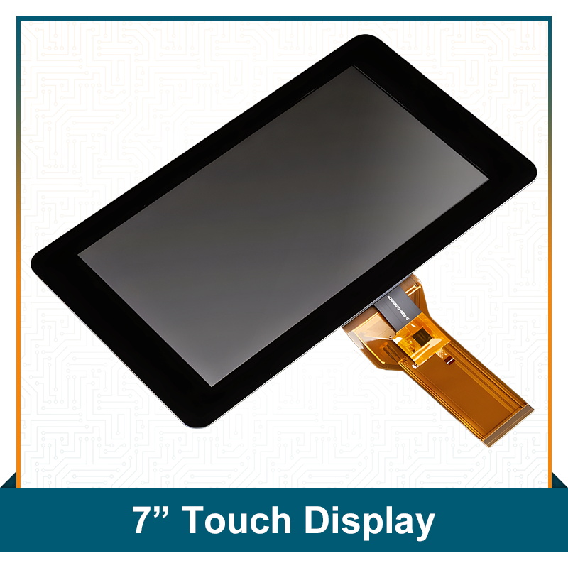<b>7” Touch Display</b>