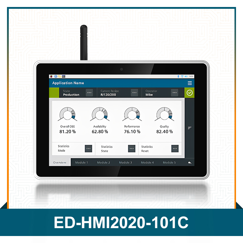 ED-HMI2020-101C 工业平板电脑
